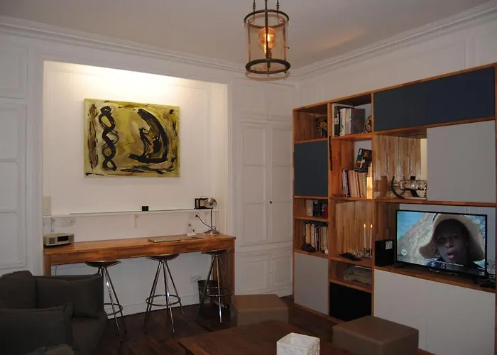 On Montmartre Street Apartment Paris